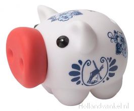 Piggybank Delft Blue buy at Hollandwinkel.NL