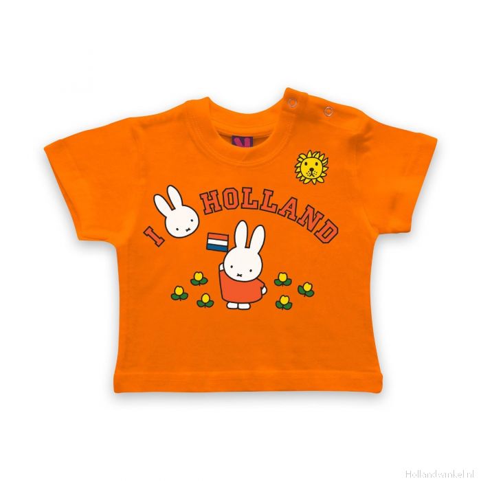 Moreel Weggegooid nicotine Nijntje Baby T-Shirt Oranje / 74 kopen bij HollandWinkel.NL