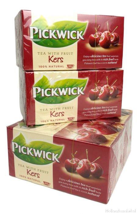 Onverschilligheid verkoudheid rand Kersen thee Pickwick 80 zakjes kopen bij HollandWinkel.NL