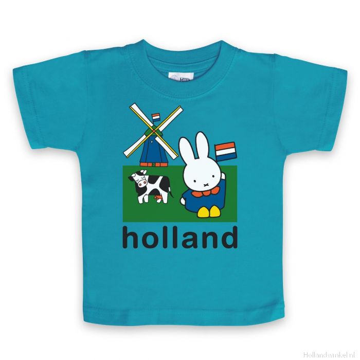 beneden prachtig Hoeveelheid van Nijntje T-Shirt Holland Weiland Blauw kopen bij HollandWinkel.NL