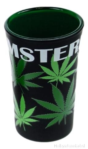 Shotglas "Amsterdam Cannabis" kopen bij