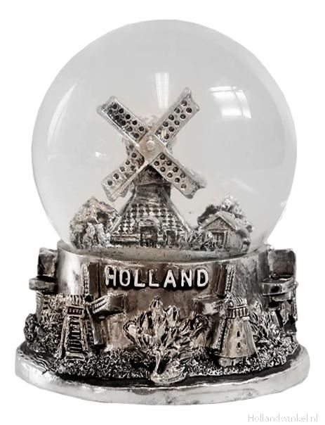 voordat versterking Kraan Sneeuwbol "Holland" - Zilver kopen bij HollandWinkel.NL